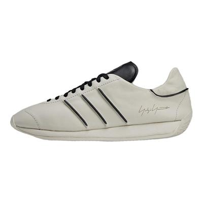 Y-3 Country Talc черные унисекс кроссовки кремовые JS0588