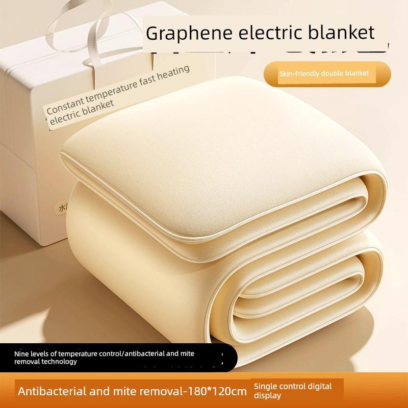 2026 New Model Electric Blanket Single/Double Electric Mattress with Dual Temperature Control Graphene Dormitory Home Genuine