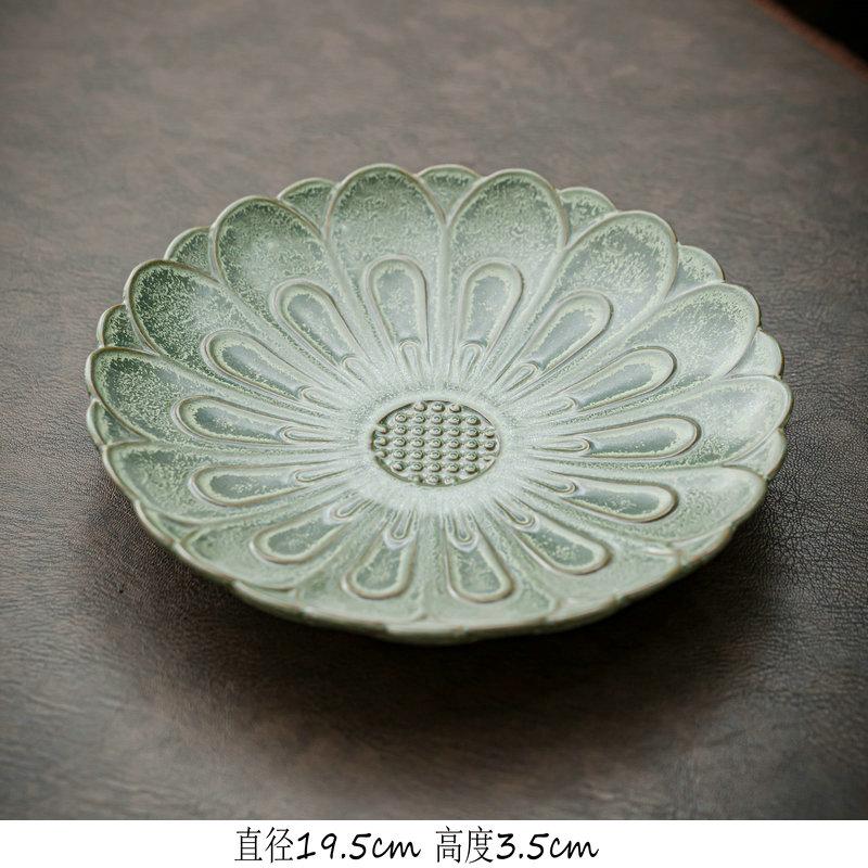 Керамическая тарелка на высоких ножках, форма для торта, тарелка для десерта, поднос для напитков, фруктовая чаша, подставка для торта, поднос для закусок, декоративные тарелки, подставка для дисплея