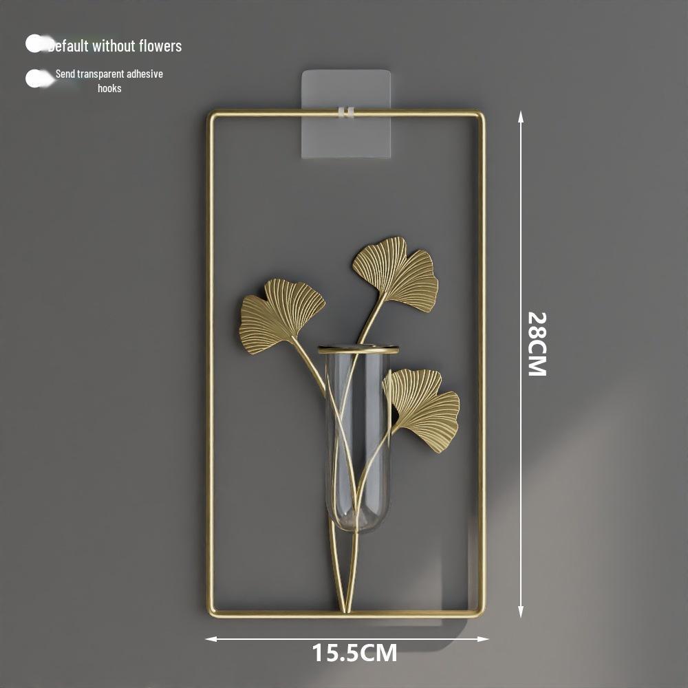 Настенная гидропонная ваза в скандинавском стиле люкс – Современный декор для гостиной без сверления