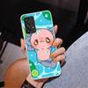 Милый Аксолотль Кавайный Чехол для Телефона Для Samsung Galaxy A52 A32 A22 A12 A51 A31 A50S A30S A20S A10S Note 20 Ultra 10 Plus S10 A72 A71