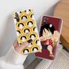 One Piece Luffy Monkey TPU Case for iPhone XR 7 8 14 15 11 12 13 X XS Pro Max Xiaomi Redmi 13C Note 9 Samsung A22 S23 S24 Ultra Plus VIVO