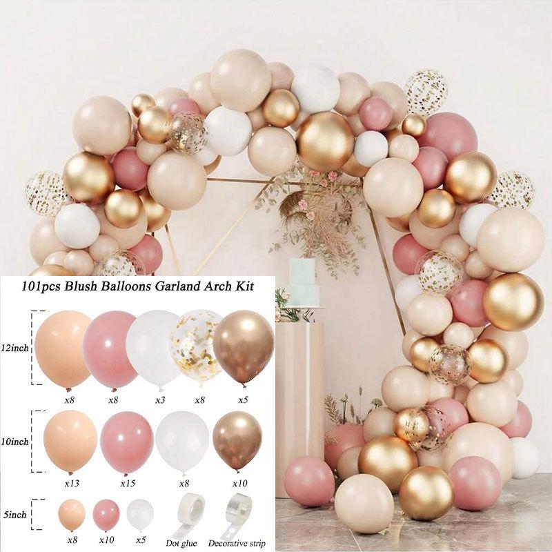 Трансграничный набор свадебных шаров: Цепи и настенный декор для дней рождения и мероприятий