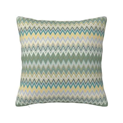 Современный Современный Популярный Зигзагообразный Узор Чехол для Подушки Дивана Бархатный Богемный Геометрический Наволочка Украшение для Спальни