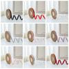 Classic Gold-stamped Heart Ribbons 1cm*30 meters Gift Packaging Ribbon  DIY