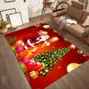 Christmas Santa Claus Gifts Floor Mats for Living Room, Bedroom and Room Decoration Are Suitable for Gifts.