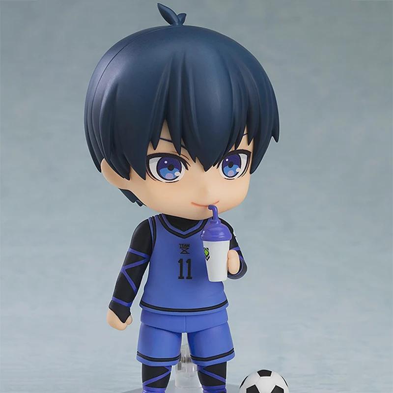 Аниме Blue Lock Rin Itoshi Mikage Reo Isagi Yoichi Фигурка Q Версия Подвижная Модель ПВХ Игрушки Подарки