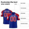 Custom Football Jerseys Personalized Printed Team Name & Number Sports Uniform For Men Women Youth
