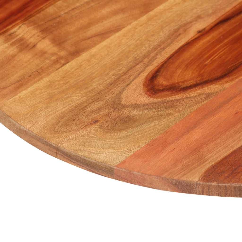 Solid Wood Table Top Rosewood Round 15 16 mm 40 cm