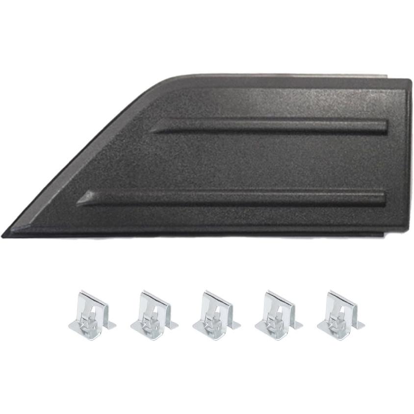 Front Lower Bumper Guards Pads Inserts End Caps Outer Cover Panel Grill for Ford F-150 F150 2021 2022 2023 Passenger Side ML3Z-17E810-AA Exterior