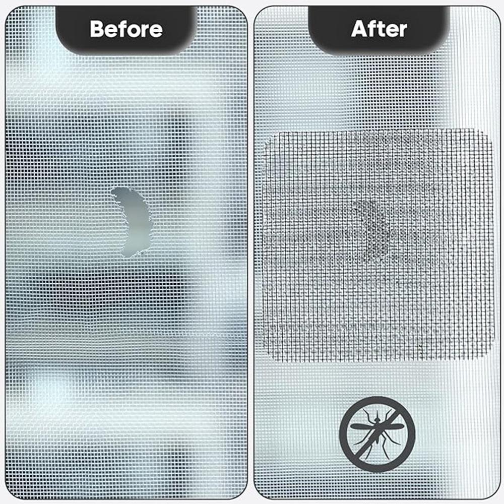 3/5/10Pcs Stickers Window Screen Patch Fix Net Window Screen Adhesive Fix Net Repair Screen Patch
