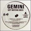 12inch Record GEMINI - Got Watchu Need PR302401PROMO Asylum Records 2006 US Rap & Hip-Hop/R&B Used