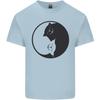 Yin Yang Cat Lover Funny Kitten Pet Unisexs Light Cotton TShirt