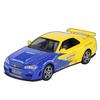 Масштаб 1/32 Nissan GTR R34 SKYLINE Fast Alloy Simulation Car Model Diecasts & Toy Vehicles and Furious Cars Decoration Toys for Children Boy