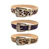 Унисекс ремень для женщин мужчин 2000-х годов леопардовый ремень для джинсов шорт привлекательные украшения на талию ремень для брюк модные украшения для талии