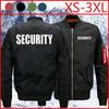 Fashion Men's Bomber Jacket Autumn and Winter New Security Printing Zipper Coat Casual Men's Sports Jacket