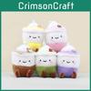 Milk Cup Tea Backpack Decor Stuffed Toy Pp Cotton Short Plush Keychain Kids For