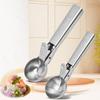 Ice Cream Scoops Stainless Steel Ice Cream Digger Non-Stick Fruit Ice Ball Maker Watermelon Ice Cream Spoon Tool