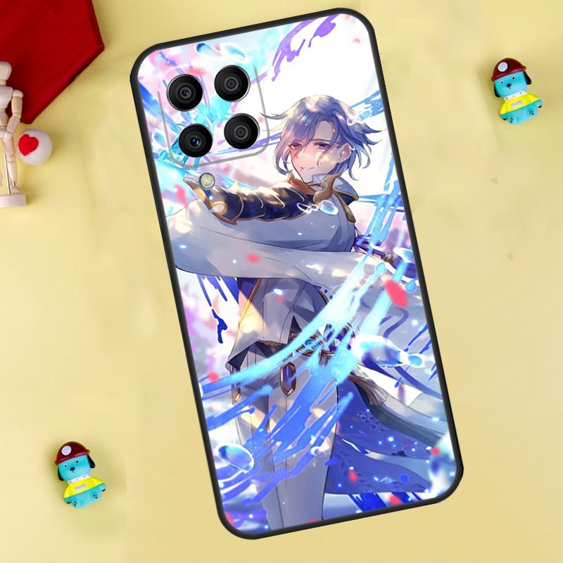 Кейс Kamisato Ayato Genshin Impact Для Samsung Galaxy M55 M14 M34 M54 M32 M52 M15 M11 M12 M13 M06 M16 M36 M56 M31 M53 M35