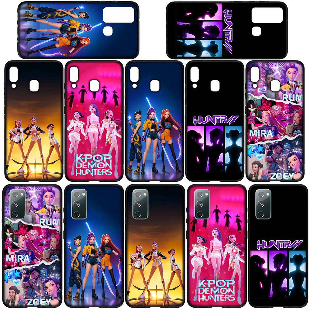 Чехол для Samsung Galaxy S25 S23 S22 S24 Ultra FE A05 A06 A15 A16 A36 A37 A35 A54 A55 A56 A57 A25 A26 A53 A17 Zoey KPop Mira Demon Rumi Hunter X Чехол