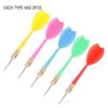 15Pcs Set Needle Tip Darts Barrel Colourful Darts Dart Red Yellow+Green Purple  Blue