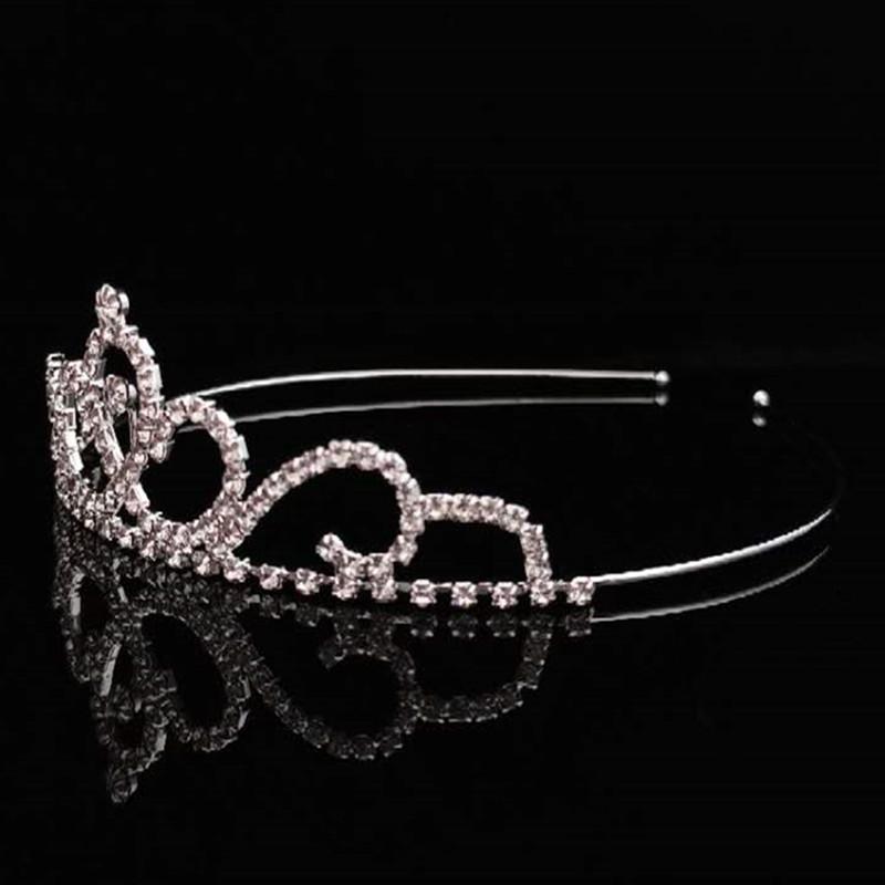 Корона диадемы для маленьких девочек аксессуары для волос для девочек блестящие стразы корона свадебные диадемы