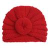 New Baby Donut Wool Hat In Autumn and Winter, Children's Warm Wool Pullover Hat, Baby Hat