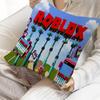 Cartoon R-Robloxs Game Pillow Gifts Home Office Furnishings Bedroom Sofa Car Cushion Cover Case 45X45Cm
