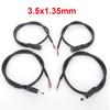 5pcs 3.5x1.35mm DC Cable Connector DC Power Plug with Extension Wire DC Female and Male Jack Adapter