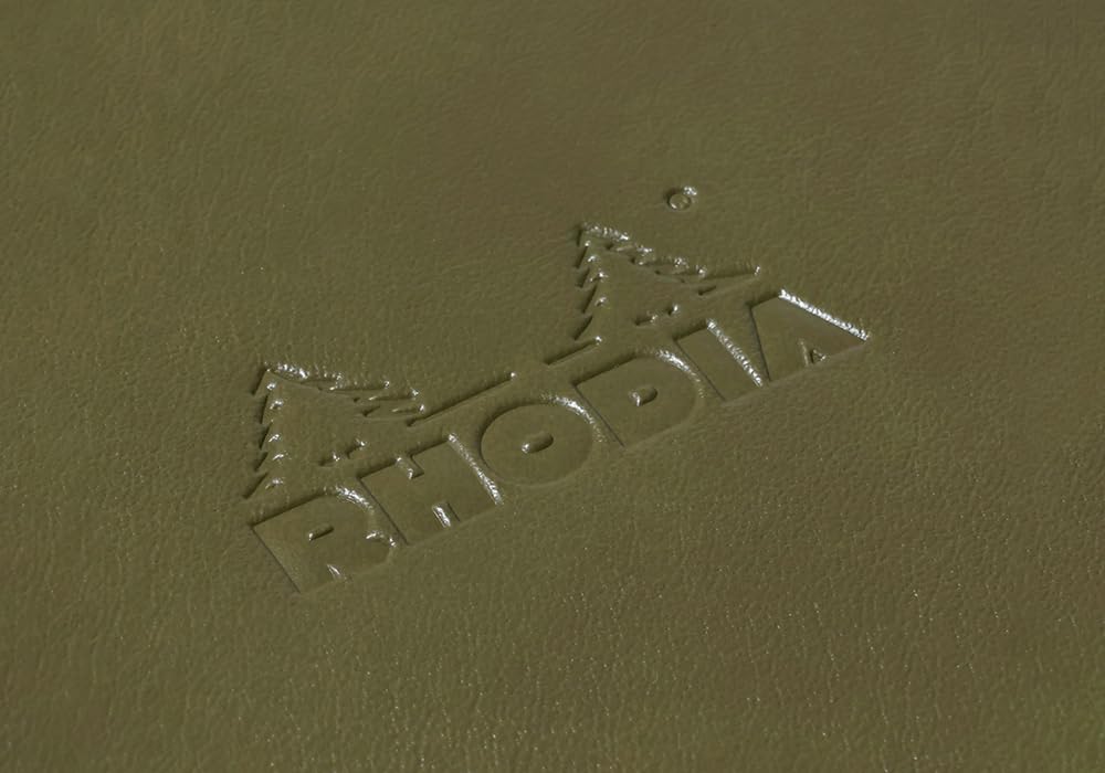 Блокнот на скрепках Rhodia Tone Blue x см Блокнот на скрепках x 21 см с оранжевой обложкой 5 мм cf119184bl Обложка/Земля 15.3 21.8 (14.6 Сетка) Водоотталкивающий