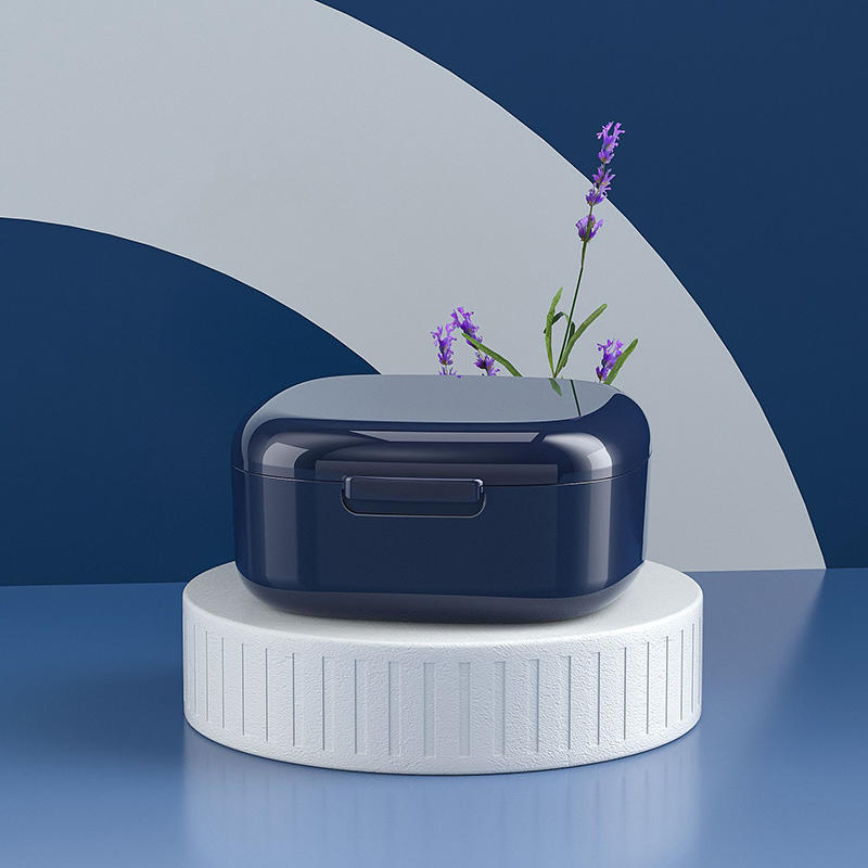 Водонепроницаемый футляр для фиксаторов брекетов и зубных протезов - портативный стоматологический футляр с антибактериальной подкладкой для капп, элайнеров, средств по уходу за полостью рта