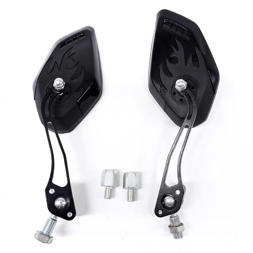 1 Pair Motorcycle Rear View Side Mirrors Auxiliary Rearview Mirror Universal Modified Parts For Scooter