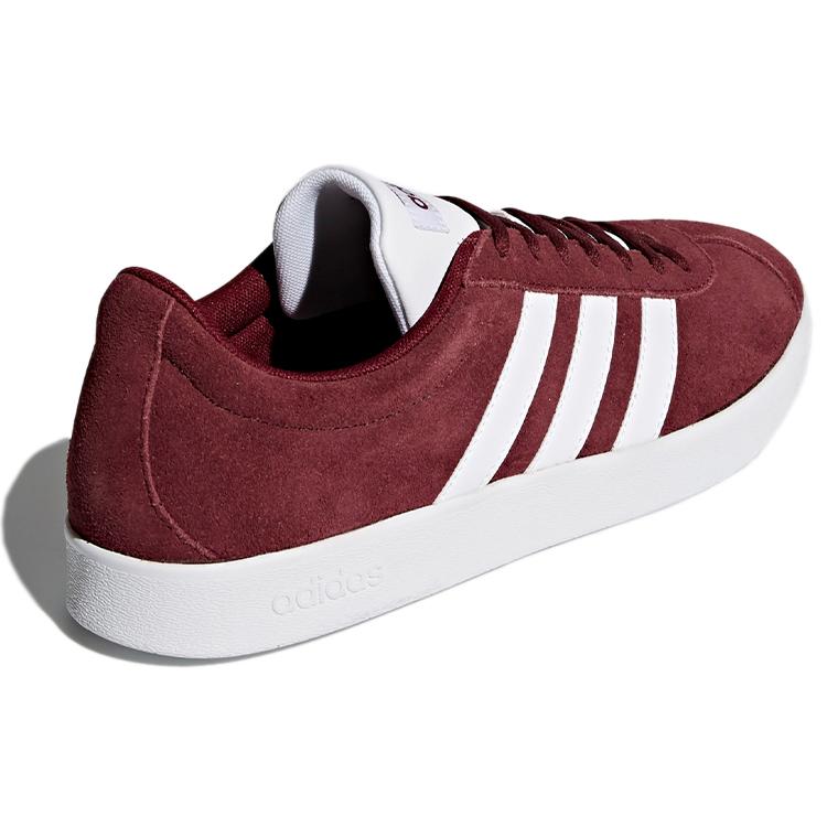 adidas Vl Court 2.0 'Колледжский бордовый' DA9855