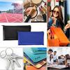 Small Compact Pu Bill Bag PU Leather Money Pouch Wallet Cash Deposit Bag  Utility Pouch