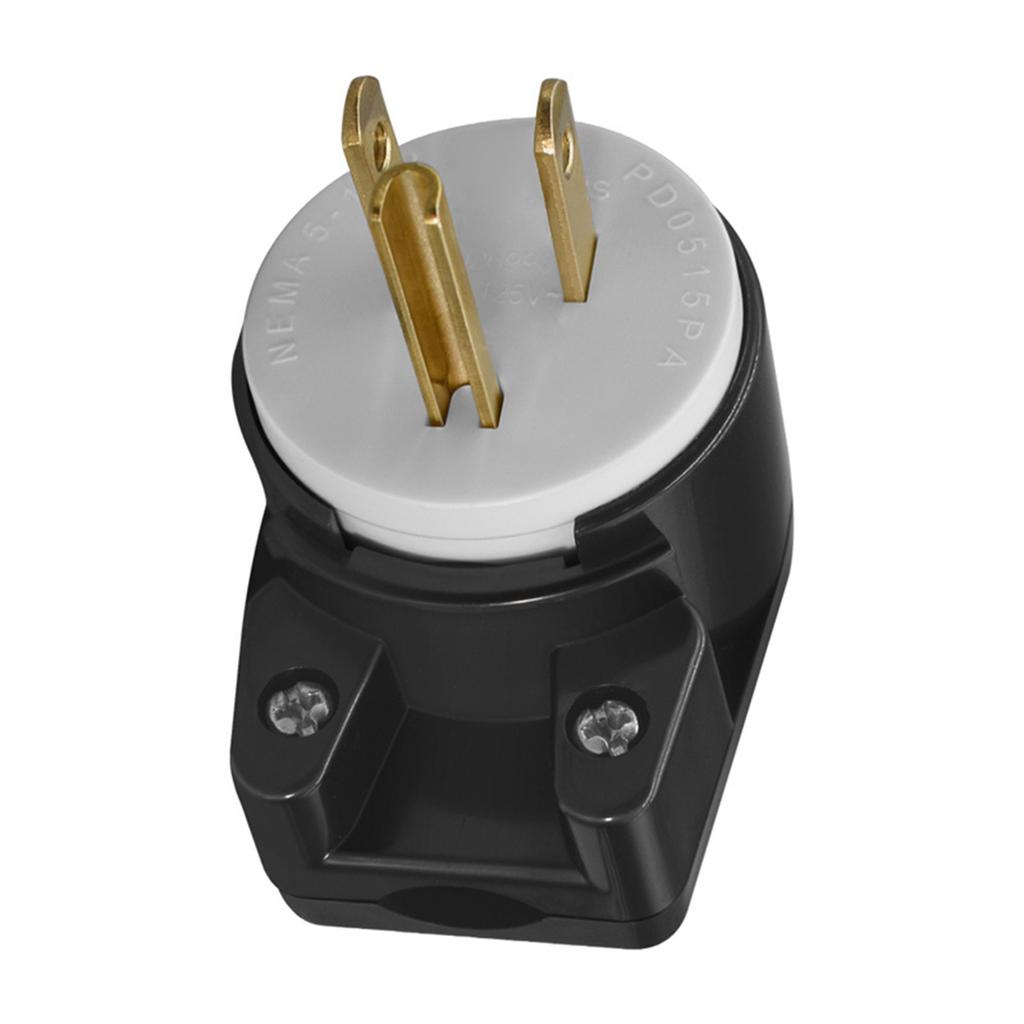 3-штырьковая вилка питания Nema 5 15P 15A 125V для энтузиастов DIY и профессиональных электриков