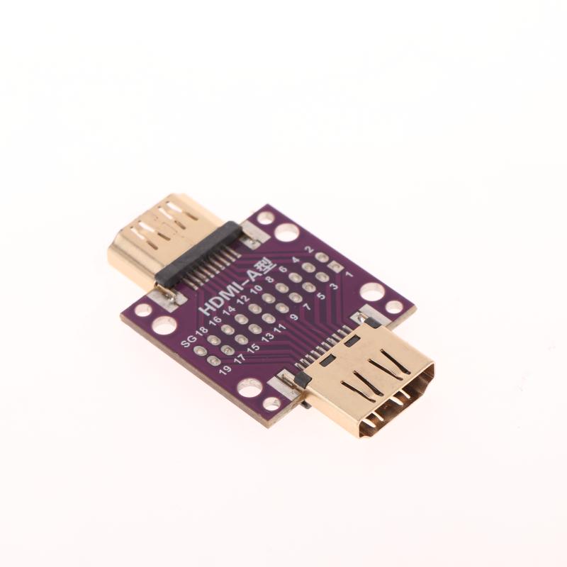 Тестовая плата-адаптер HDMI (папа-мама / мама-мама / папа-папа) с платой PCB, модуль платы преобразования