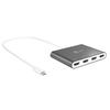 Адаптер дисплея j5create to 4 Port HDMI Кабель-переходник Не требуется внешний источник питания Алюминиевый корпус MacBook Pro MacBook Air Surface Book USB