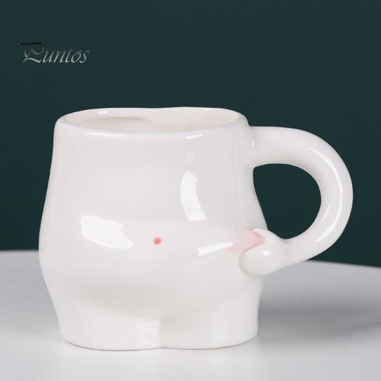 Fat Belly Coffee Mug 320ml Cute Ceramic Mug Funny Handmade Breakfast Tea Cups Novelty Tableware Housewarming Holiday Gifts