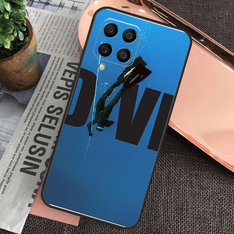 Водонепроницаемый чехол для дайвинга для Samsung Galaxy M20 M15 M55 M31s M51 M21 M11 M13 M33 M53 M52 M32 M12 M14 M34 M54