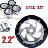 2'' Alloy Beadlock Wheel Rims For 1/10 Rc Axial Wraith Trx-4 Redcat Crawler