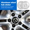 Алюминиевая наклейка на центральную часть колеса автомобиля, колпаки на ступицу для Zeekr X 001 009 007 7X 2022 2023 2024 EV 2021-2023 Krypton