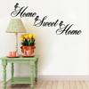 New Style 'Home Sweet Home' Proverb Wall Sticker for Living Room/Bedroom - Exquisite Carving KS069