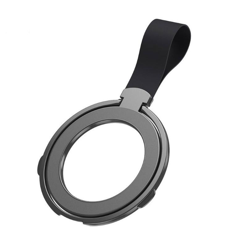 Magsafe Металлический Сильный Магнитный Захват Вращающийся ° Складное Кольцо Держатель для Телефона Сплав Портативный Универсальный Настольный Креативный Стенд для Телефона