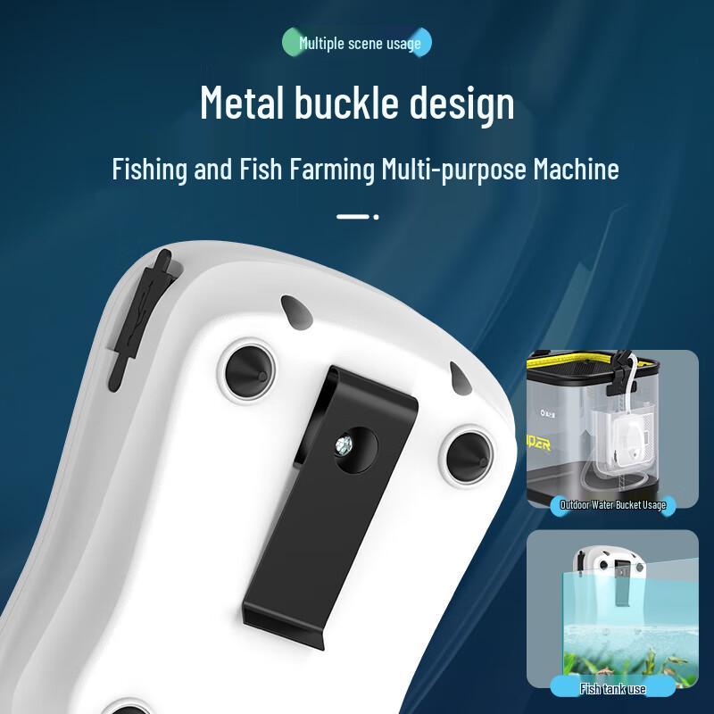 Portable Fishing Buckets & Aerators