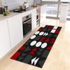 Geometric Kitchen Mat Entrance Door Mat Floor Bedroom Non-slip Mat Corridor Balcony Door Carpet