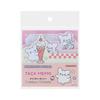 Sanrio HANAMARU OBAKE Block Sticky Notes ( Pastel Sweets Pop Pink ) Japan NEW