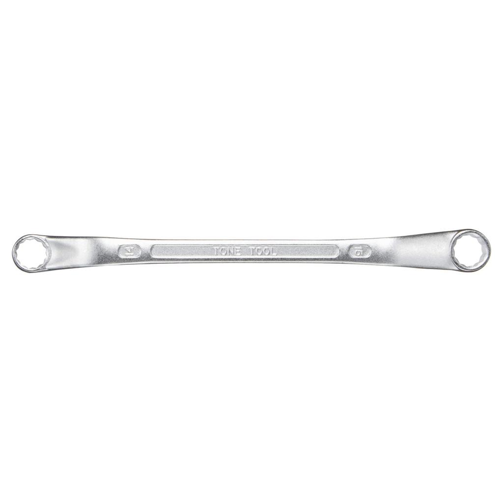 TONE Long Box Wrench Width Across Flats 14 X 15 Mm (45°) M45-1415