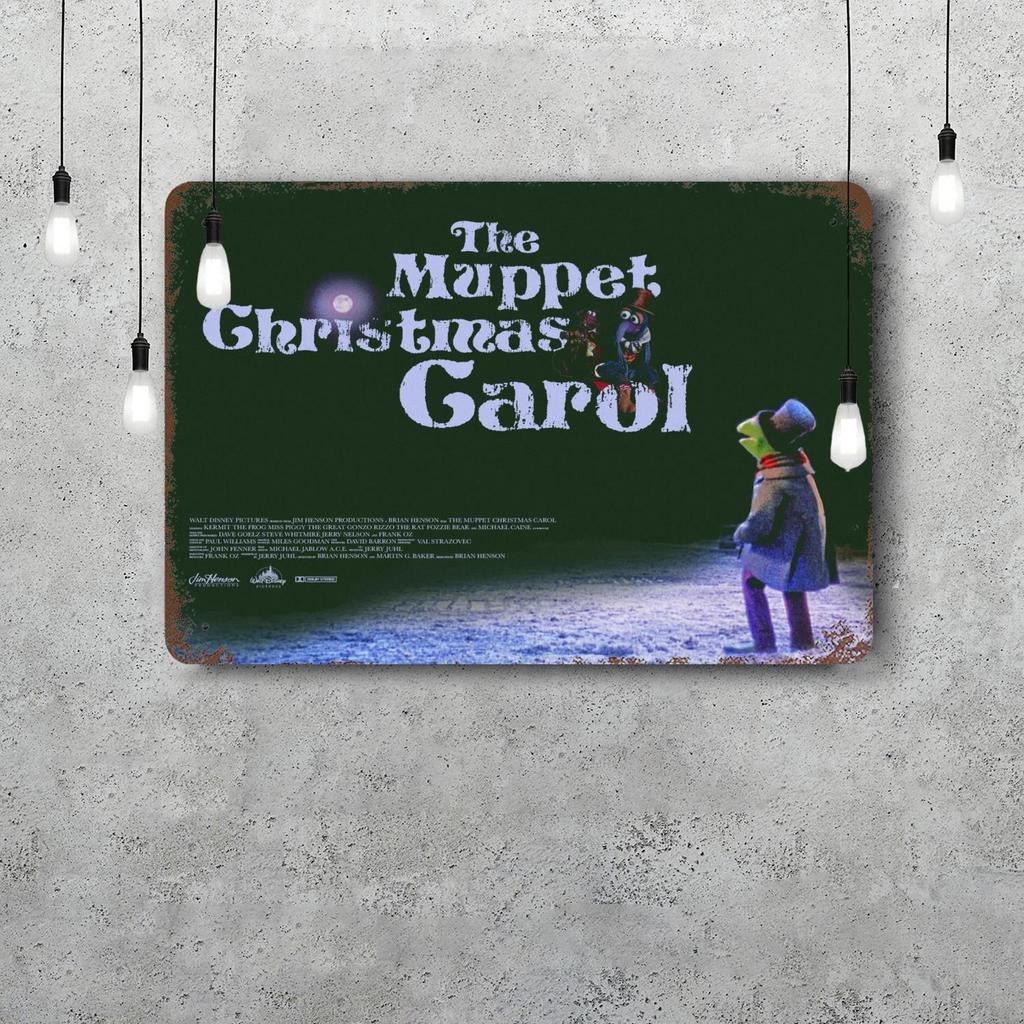 MINISO Маппеты: Рождественская история Забавная барная металлическая табличка, Ретро-плакетка, Винтажная табличка, Любитель алкоголя, Паб, Настенное украшение для кухни