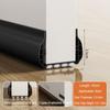 Felt Door Draft Stopper Seal Strip For Home Dustproof Soundproof Weather Stripping 93*5cm Door Bottom Guard