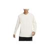 Solid Color Crew Neck Casual Long Sleeve T-Shirt Men Tops Beige FB8586-030
